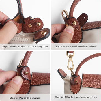 Ramenski pojas za Longxianglong Mini torbu — prozračan, ultralagan, antibakterijski; stil: zrela i elegantna; jednobojni uzorak; proljeće 2024