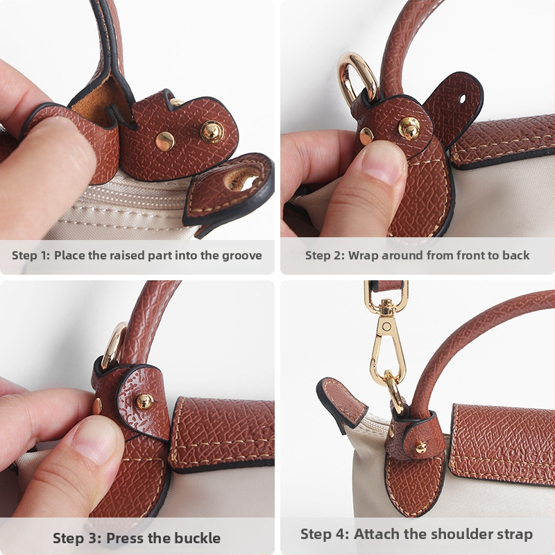 Ramenski pojas za Longxianglong Mini torbu — prozračan, ultralagan, antibakterijski; stil: zrela i elegantna; jednobojni uzorak; proljeće 2024