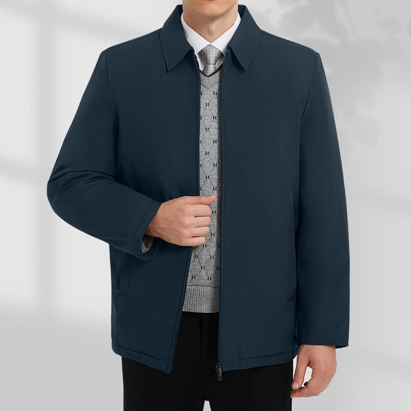 Jakk, vaba lõikega, ilma kapuutsita, polüestri kiudude kangas, sünteetiliste kiudude segu