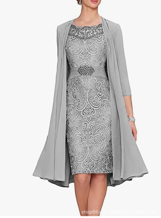 Βραδινό φόρεμα με κέντημα, χωρίς μανίκια, λαιμόκοψη με ιμάντες, μακριά φούστα, στενή σιλουέτα στη μέση