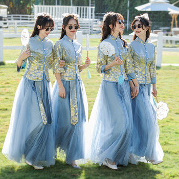 Koszorúslány ruha nőknek, akril anyag, fő anyag 95%+, hosszú ujjú, állálló gallér, ősz 2024