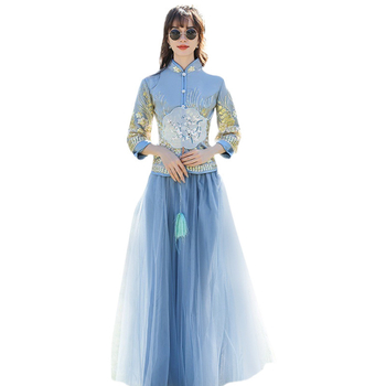 Koszorúslány ruha nőknek, akril anyag, fő anyag 95%+, hosszú ujjú, állálló gallér, ősz 2024