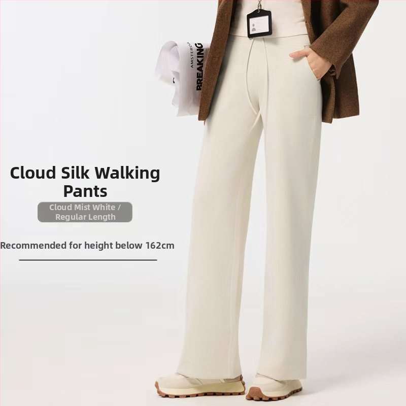 Moteriški kasdieniniai tiesūs keliai iš modalinio pluošto su poliesterio mišiniu, raištelis, tiesus kirpimas su drapavimu, smėlio plovimo apdaila