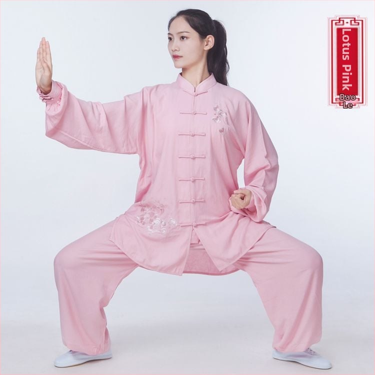Moterų Tai Chi kostiumas su ilgomis rankovėmis, Chenille audinys su Spandexu, 2023 m. pavasaris