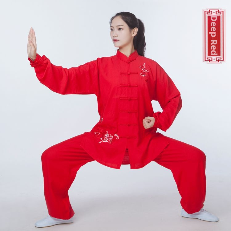 Moterų Tai Chi kostiumas su ilgomis rankovėmis, Chenille audinys su Spandexu, 2023 m. pavasaris