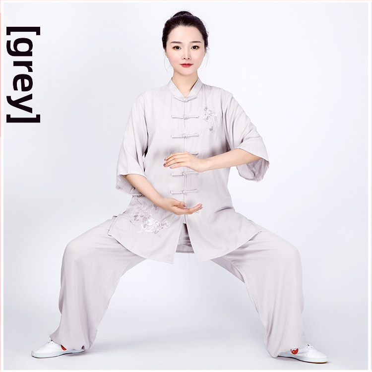 Moterų Tai Chi kostiumas su ilgomis rankovėmis, Chenille audinys su Spandexu, 2023 m. pavasaris