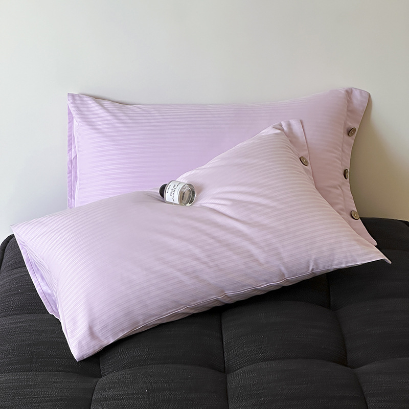 Jastučnice od dugih vlakana pamuka, 60 vlakana, žakard satin, 100% pamuk, set od 2, 48×74 cm