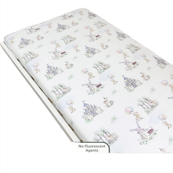 Dječje pokrivalo od Ice Silk, tkanina s vlaknima obojena, reaktivni ispis i bojanje, moderni minimalistički stil