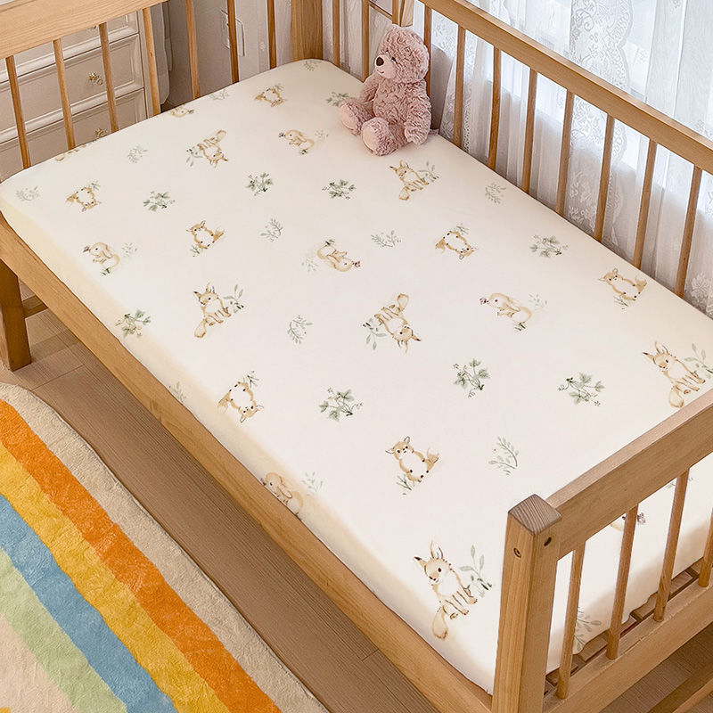Dječje pokrivalo od Ice Silk, tkanina s vlaknima obojena, reaktivni ispis i bojanje, moderni minimalistički stil