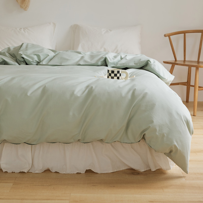 Калъф за завивка, 100% памук, проста тъкан, 40 нишки, тегло 2000–2500 г, реактивно боядисване