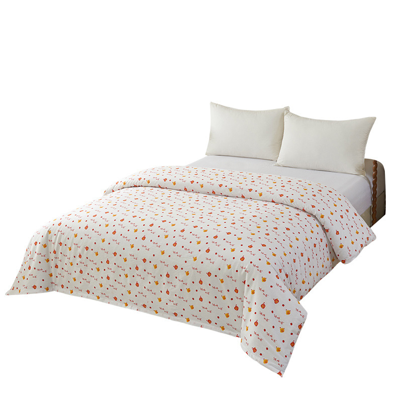 Husă de pilotă din bumbac 100% cu model floral, țesătură simplă, imprimare prin vopsire, densitatea țesăturii 78x65