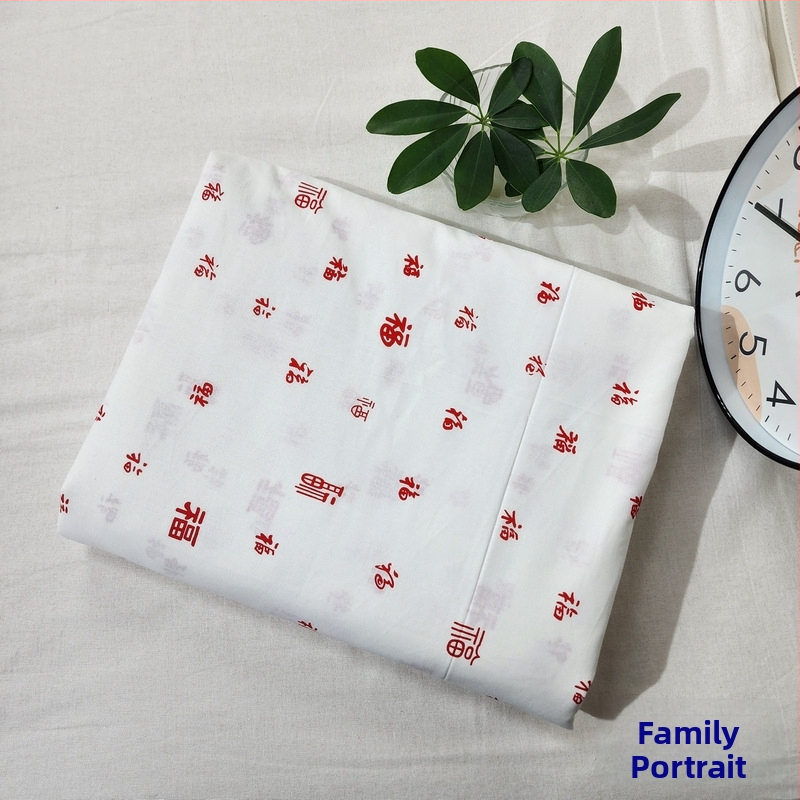 Husă de pilotă din bumbac 100% cu model floral, țesătură simplă, imprimare prin vopsire, densitatea țesăturii 78x65