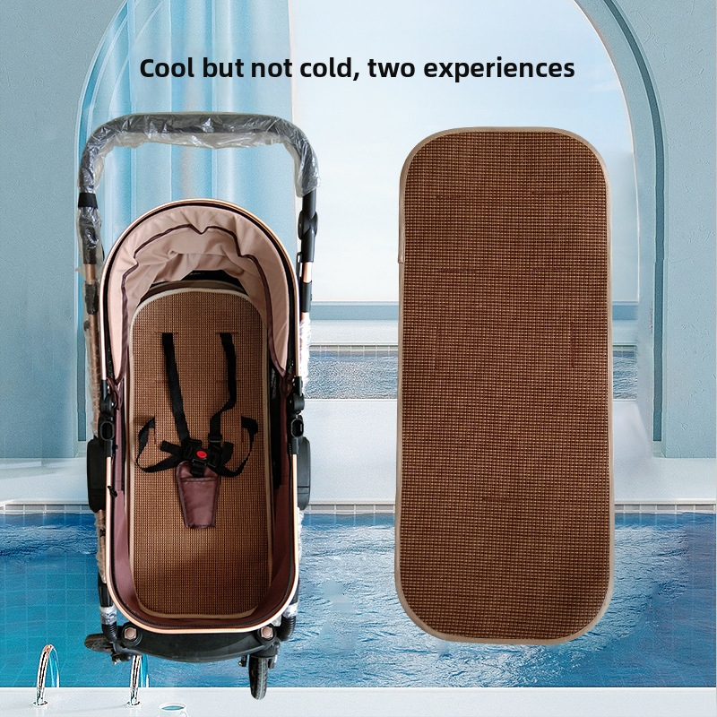 Podloga za kolica – prozračna ljetna jastučnica za bebe, univerzalna, materijal: loza