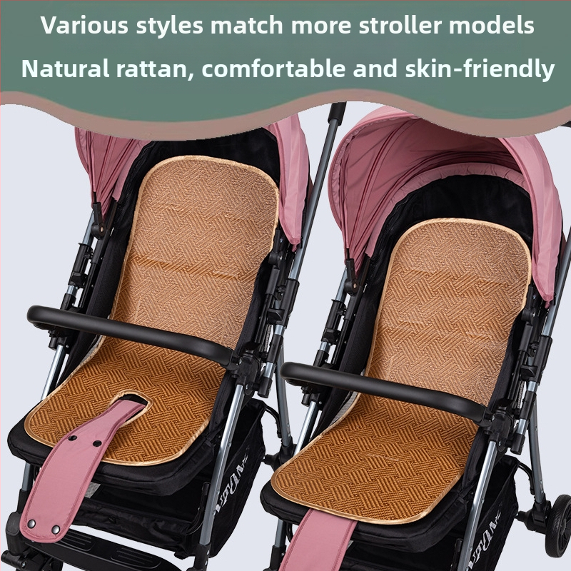 Podloga za kolica – prozračna ljetna jastučnica za bebe, univerzalna, materijal: loza