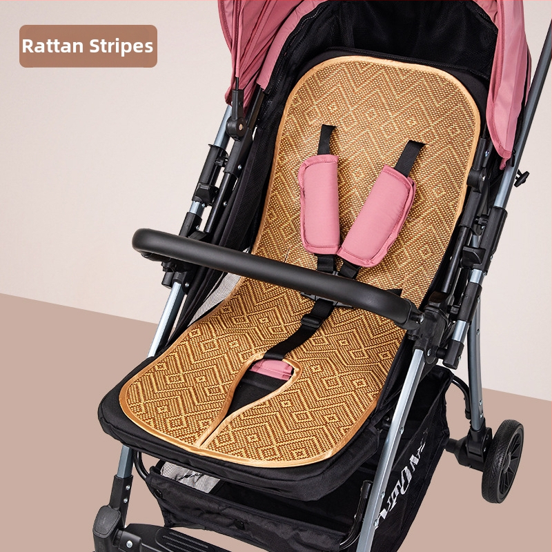 Podloga za kolica – prozračna ljetna jastučnica za bebe, univerzalna, materijal: loza