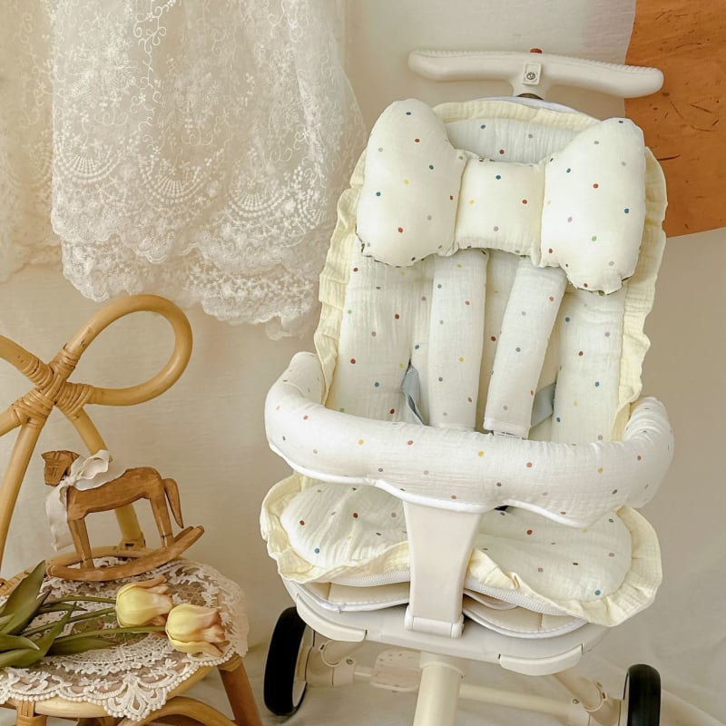 Pamučna podloga za dječja kolica – za sve sezone, dvostrana