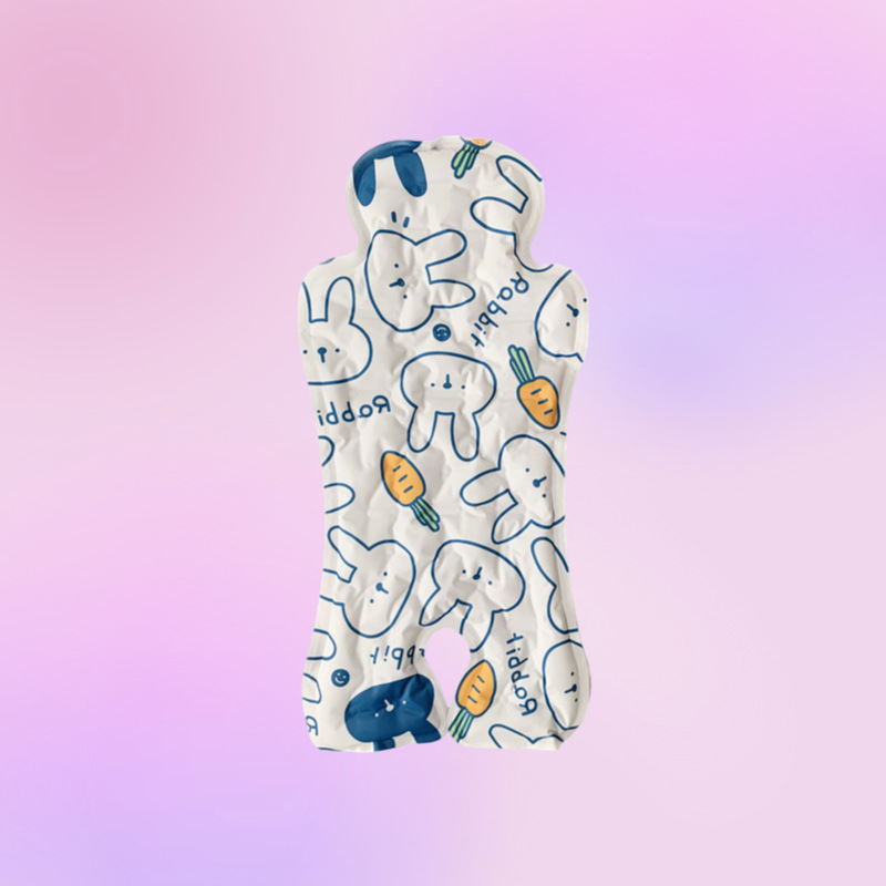 Bērnu ratiņu sēdekļa spilvens ar dzesējošu PVC materiālu, universāls ratiem un ēdamistabas krēsliem, ledus pērļu spilvens