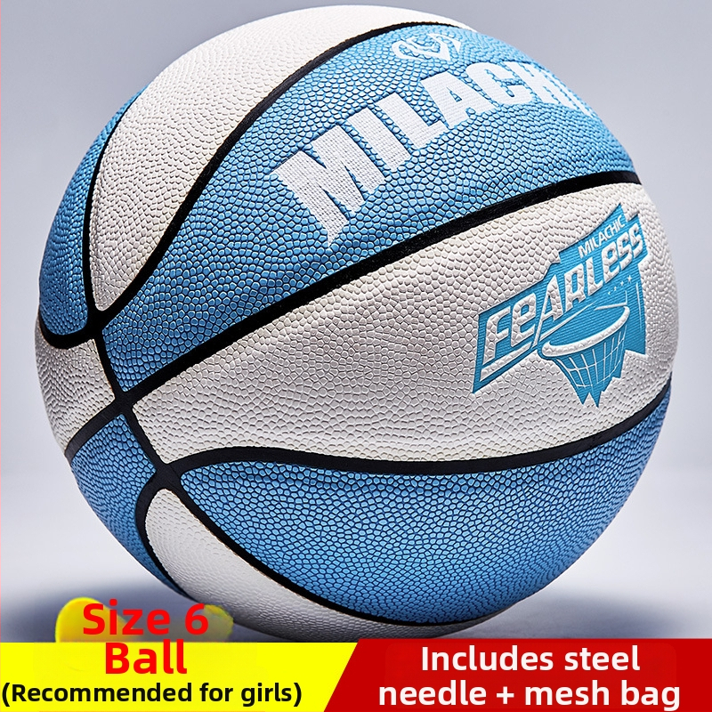 Vaikų PU krepšinio kamuolys vidaus ir lauko treniruotėms, su spausdintu logotipu, pritaikomas ir licencijuojamas privatų ženklą