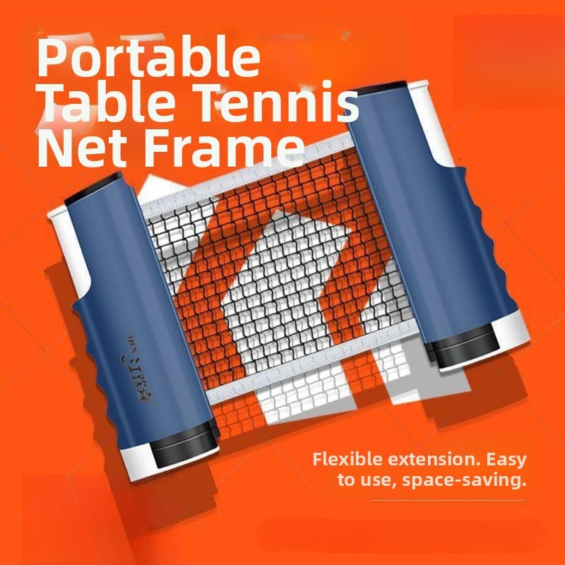 Πλαίσιο διχτυού επιτραπέζιου τένις – φορητό, επεκτειόμενο δίχτυ από πλέγμα, κατάλληλο για εσωτερικούς και εξωτερικούς χώρους, κεντρικό δίχτυ