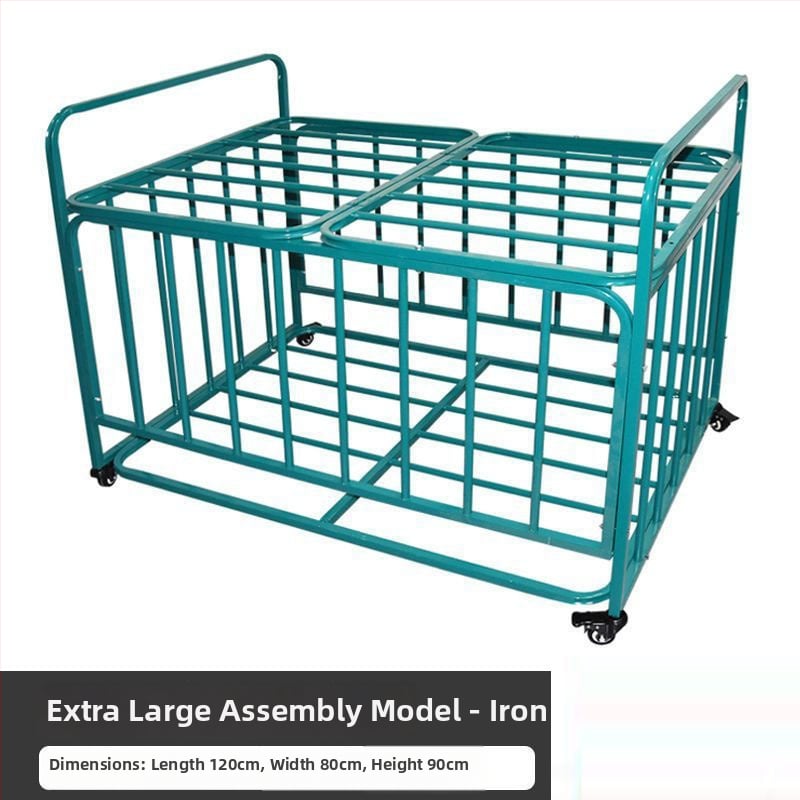 Nerūdijančio plieno mobilus kamuolių laikymo dėklas su sulankstomu rėmu, skirtas krepšiniui ir futbolui