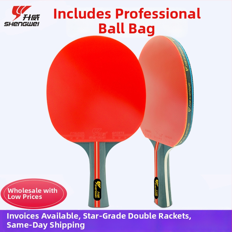 Shengwei stalo teniso raketė – Basswood mentele, teigiama klijai guma, šoninis smūgis, pritaikymas galimas, logotipo atvaizdavimas