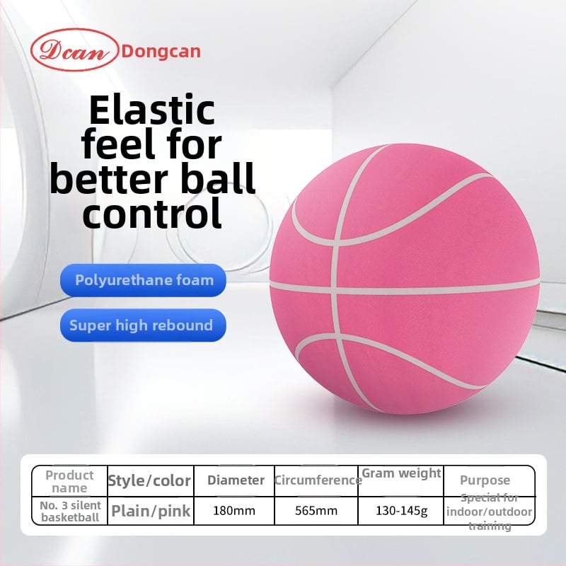 Sunkus tylus krepšinis vidaus treniruotėms, PU puta, itin aukštas atsispyrimas, 150–580 g vienai kamuolei