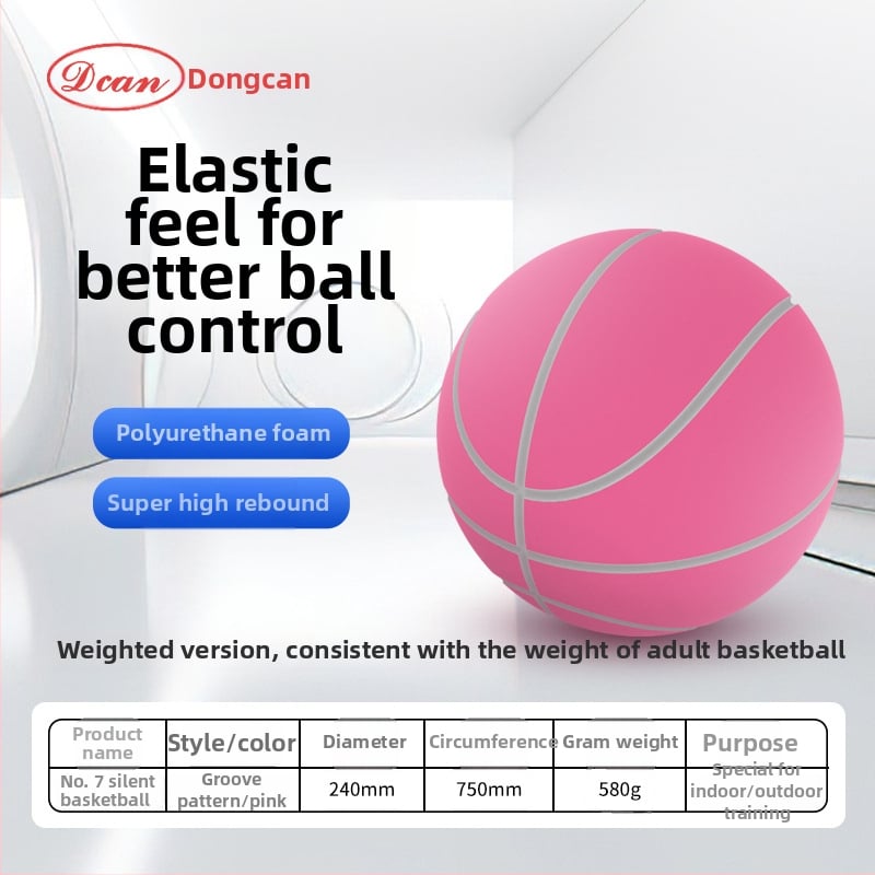 Sunkus tylus krepšinis vidaus treniruotėms, PU puta, itin aukštas atsispyrimas, 150–580 g vienai kamuolei
