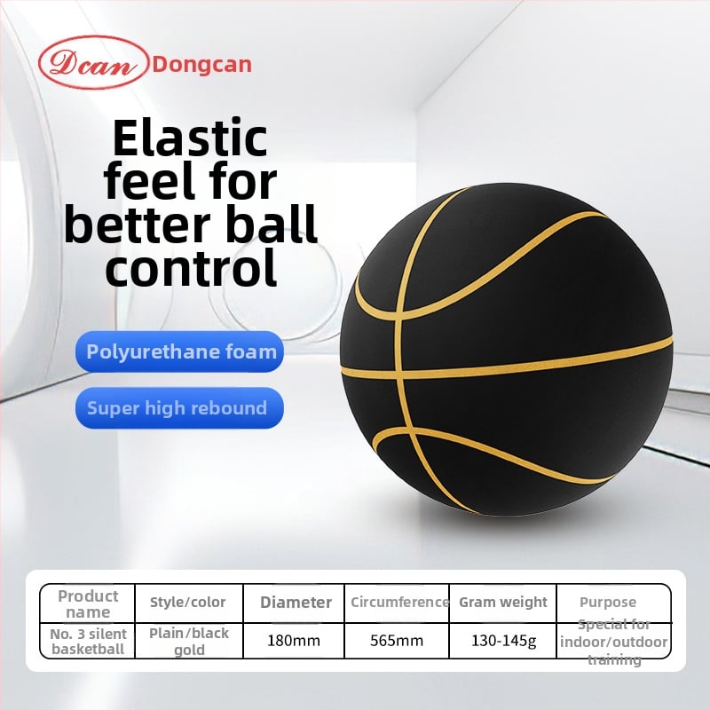 Sunkus tylus krepšinis vidaus treniruotėms, PU puta, itin aukštas atsispyrimas, 150–580 g vienai kamuolei