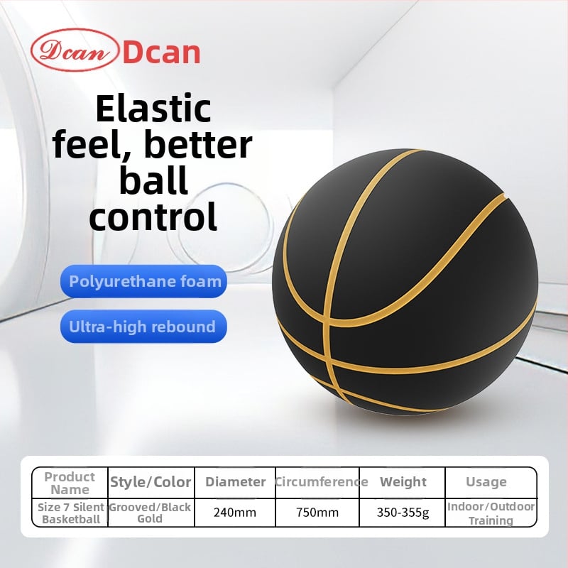Sunkus tylus krepšinis vidaus treniruotėms, PU puta, itin aukštas atsispyrimas, 150–580 g vienai kamuolei