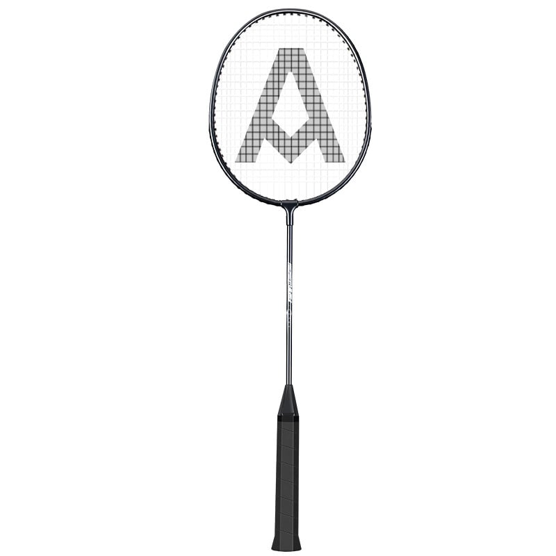 Badmintono raketė Effective — svoris 95–100 g, rėmo medžiaga geležies lydinys, rankenos storis G5, raketės tipas: tiesus smūgis, stiebo kietumas: vidutinis.