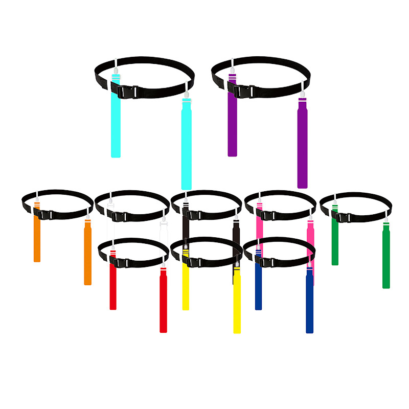 TOKSPORT Flag football vöö kinnitus — PVC materjal, UV trükk kohandamiseks, Sobib jalgpalli treeningutele