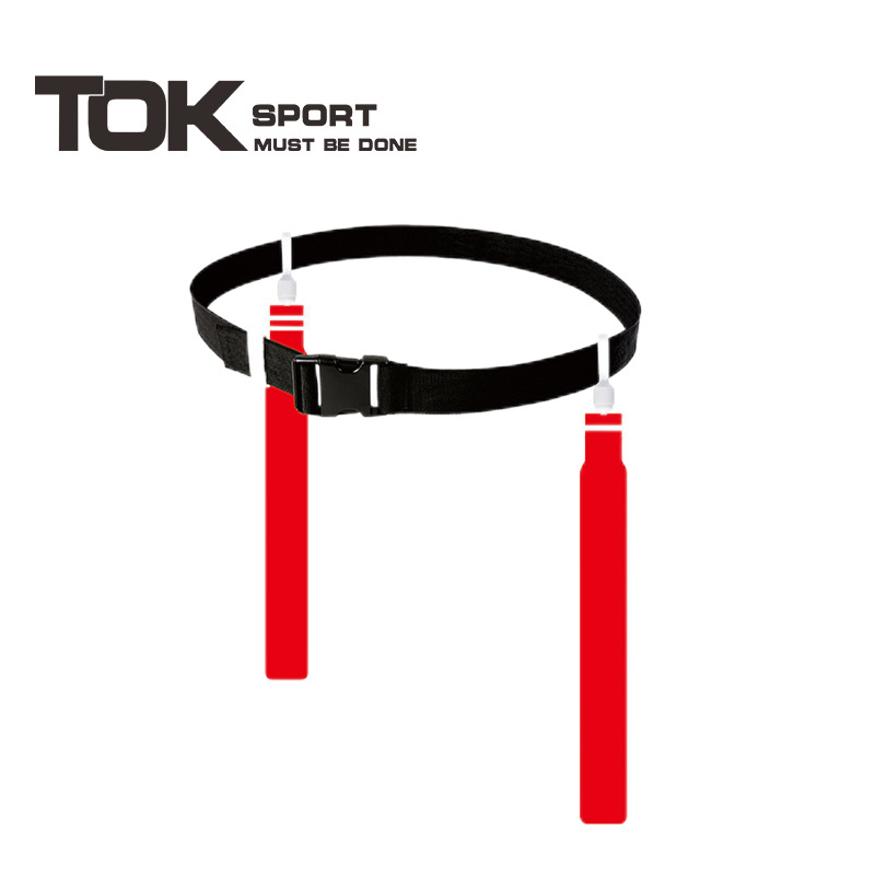 TOKSPORT Flag football vöö kinnitus — PVC materjal, UV trükk kohandamiseks, Sobib jalgpalli treeningutele