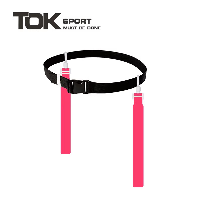 TOKSPORT Flag football vöö kinnitus — PVC materjal, UV trükk kohandamiseks, Sobib jalgpalli treeningutele