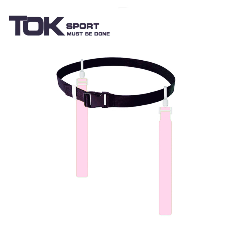 TOKSPORT Flag football vöö kinnitus — PVC materjal, UV trükk kohandamiseks, Sobib jalgpalli treeningutele