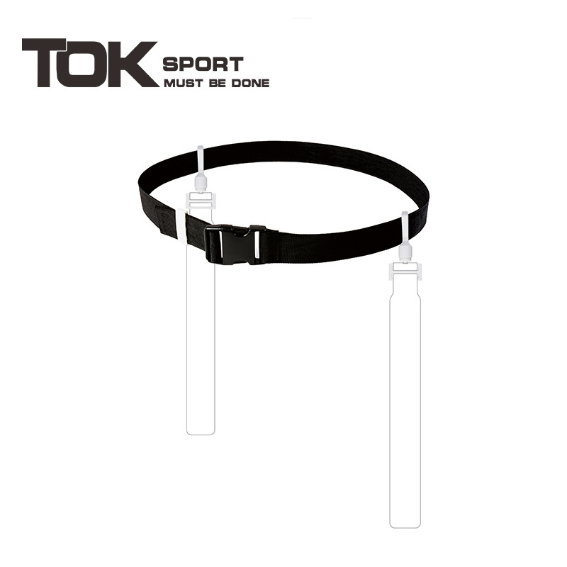 TOKSPORT Flag football vöö kinnitus — PVC materjal, UV trükk kohandamiseks, Sobib jalgpalli treeningutele
