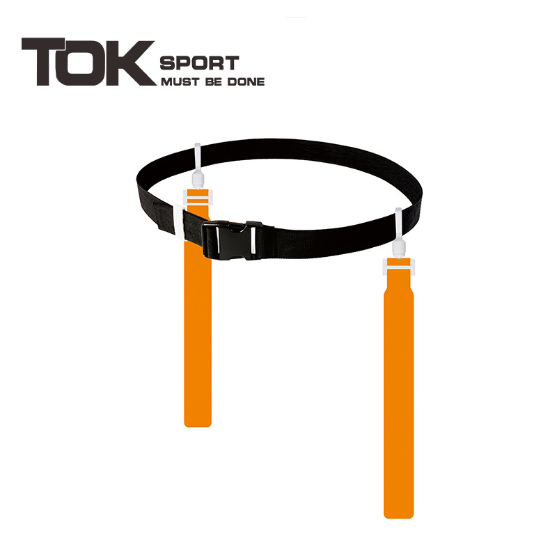 TOKSPORT Flag football vöö kinnitus — PVC materjal, UV trükk kohandamiseks, Sobib jalgpalli treeningutele