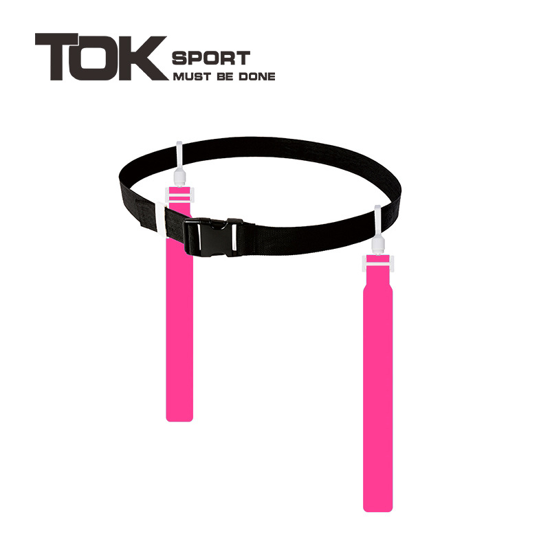 TOKSPORT Flag football vöö kinnitus — PVC materjal, UV trükk kohandamiseks, Sobib jalgpalli treeningutele