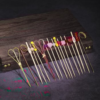 Kokteilio lazdelės - Medžiaga: šilko gėlė - Stilius: universalus - Dizainas: paprastas - Kokybė: pirmosios klasės