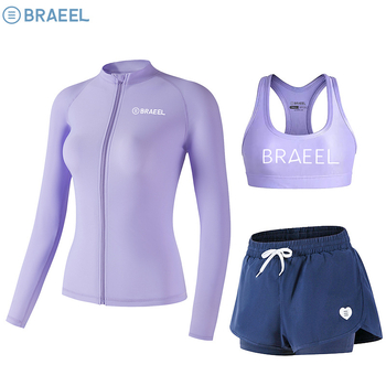 BRAEEL Γυναικεία δύο-τμηματική στολή κατάδυσης – Νάιλον, Προστασία UV