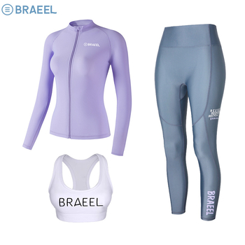 BRAEEL Γυναικεία δύο-τμηματική στολή κατάδυσης – Νάιλον, Προστασία UV