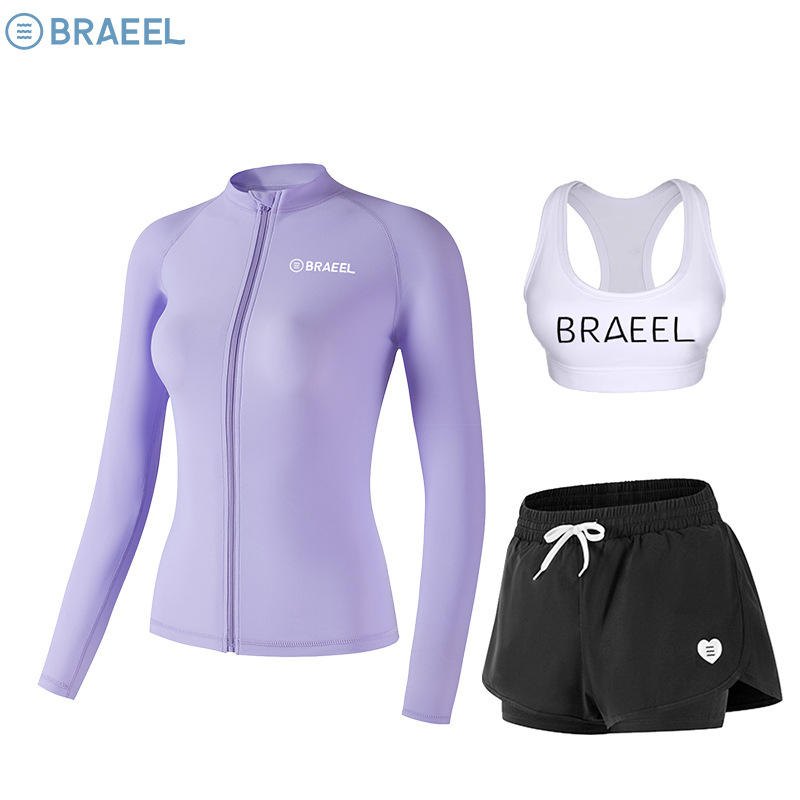 BRAEEL Γυναικεία δύο-τμηματική στολή κατάδυσης – Νάιλον, Προστασία UV