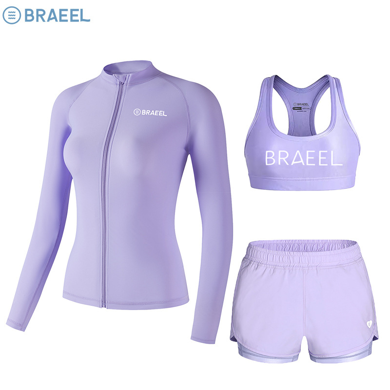 BRAEEL Γυναικεία δύο-τμηματική στολή κατάδυσης – Νάιλον, Προστασία UV