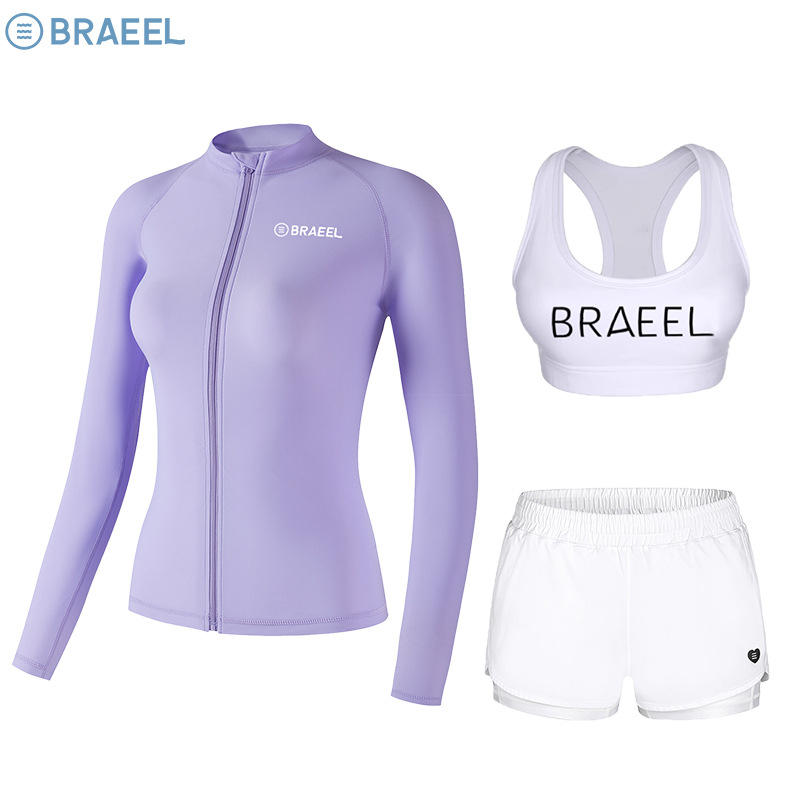 BRAEEL Γυναικεία δύο-τμηματική στολή κατάδυσης – Νάιλον, Προστασία UV