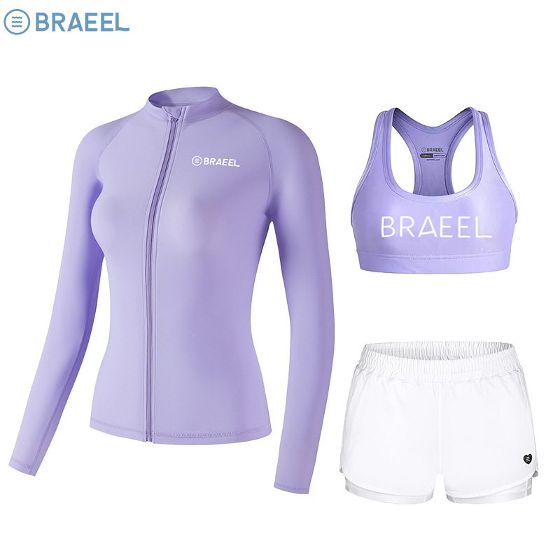 BRAEEL Γυναικεία δύο-τμηματική στολή κατάδυσης – Νάιλον, Προστασία UV