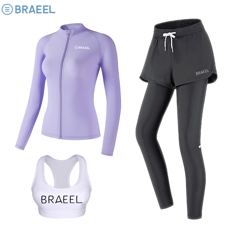 BRAEEL Γυναικεία δύο-τμηματική στολή κατάδυσης – Νάιλον, Προστασία UV