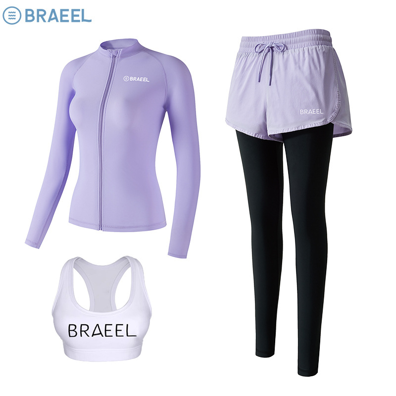 BRAEEL Γυναικεία δύο-τμηματική στολή κατάδυσης – Νάιλον, Προστασία UV