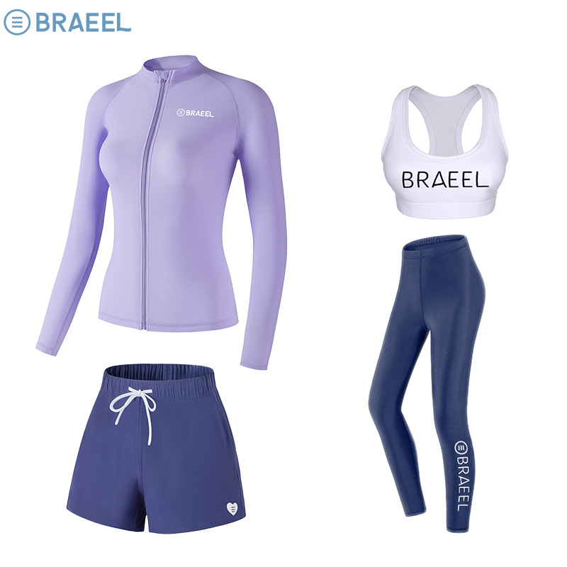 BRAEEL Γυναικεία δύο-τμηματική στολή κατάδυσης – Νάιλον, Προστασία UV