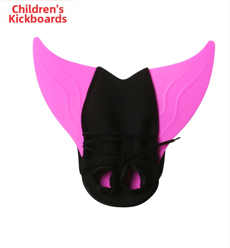 Bērnu sirēnu peldspārni – Viengabalas, vaļas aste dizains, PP+TPR materiāls, pielāgojams