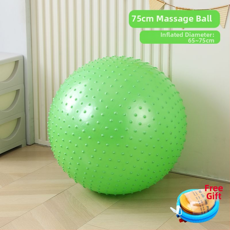 ABS jogos kamuolys vaikams ir kūdikiams — storesnis, atspari sprogimams treniruoklių kamuolys jutiminei lavinai (drakono dizainas)