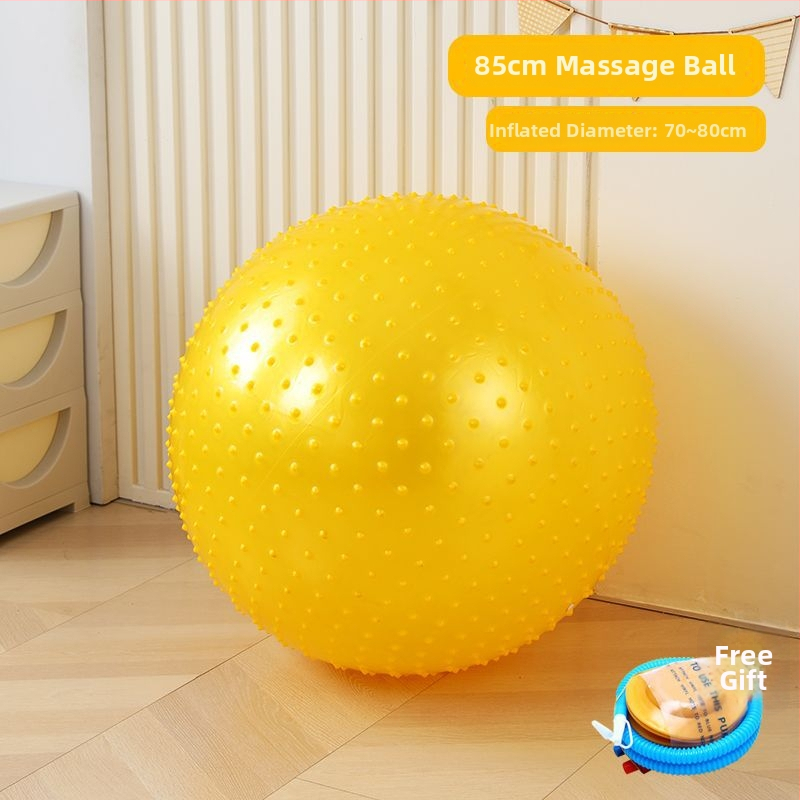 ABS jogos kamuolys vaikams ir kūdikiams — storesnis, atspari sprogimams treniruoklių kamuolys jutiminei lavinai (drakono dizainas)